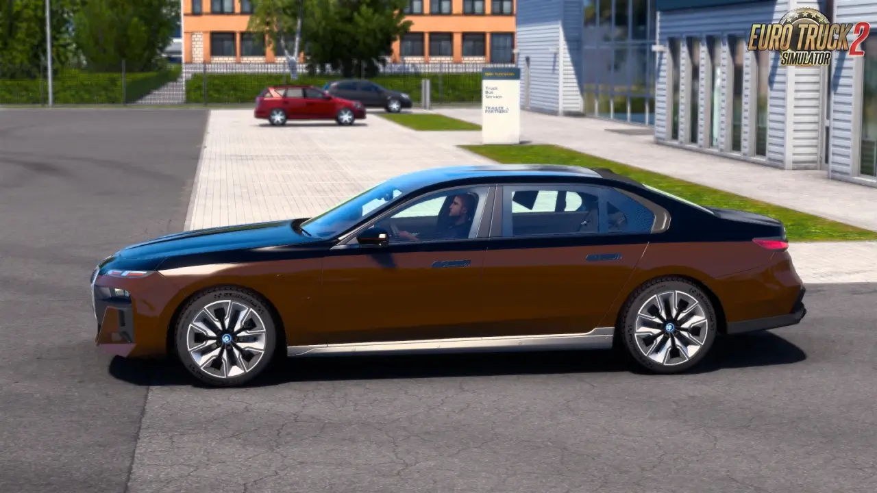 BMW i7 M70 2024 + Interior v1.5 (1.54.x) for ETS2