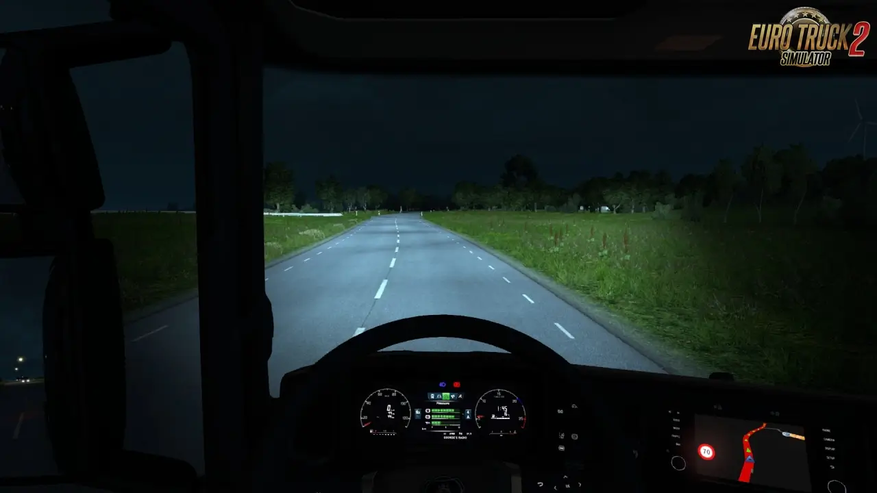 AlexD 8000 K Lights Mod v1.5 (1.50.x) for ETS2