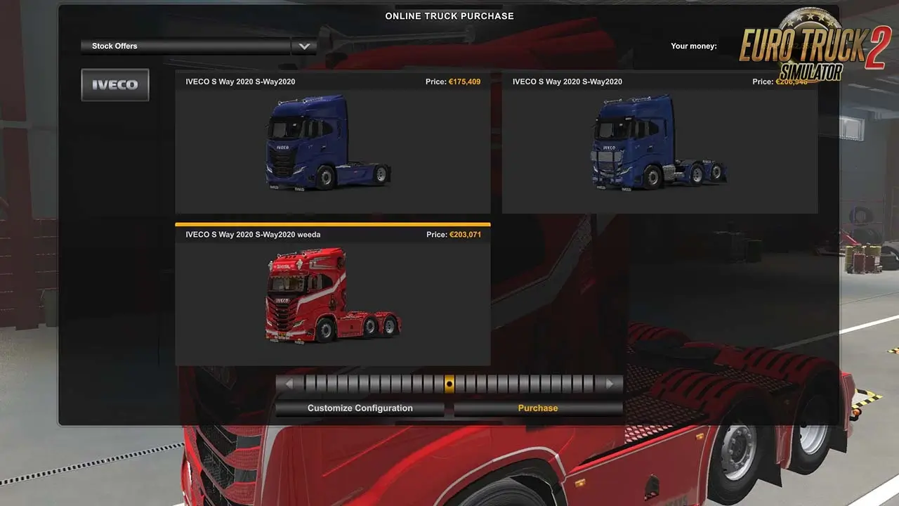 Iveco S-Way Weeda Transport Edition v2.2 (1.50.x) for ETS2