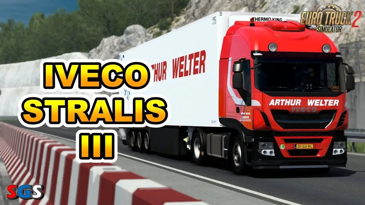 Iveco Stralis III + Trailers v16.0 (1.50.x) for ETS2