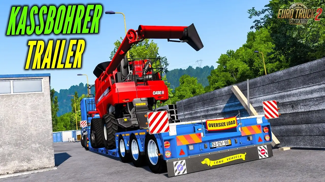 Kassbohrer SLL Trailers Pack v1.4.2 (1.53.x) for ETS2