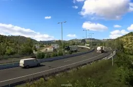 Greece DLC - Road Network Highways & Junctions in ETS2