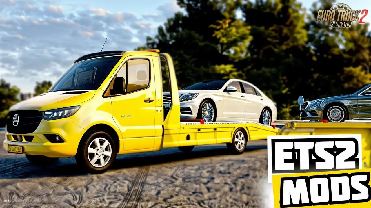 Mercedes-Benz Sprinter Tourer MegaMod - Euro Truck Simulator 2