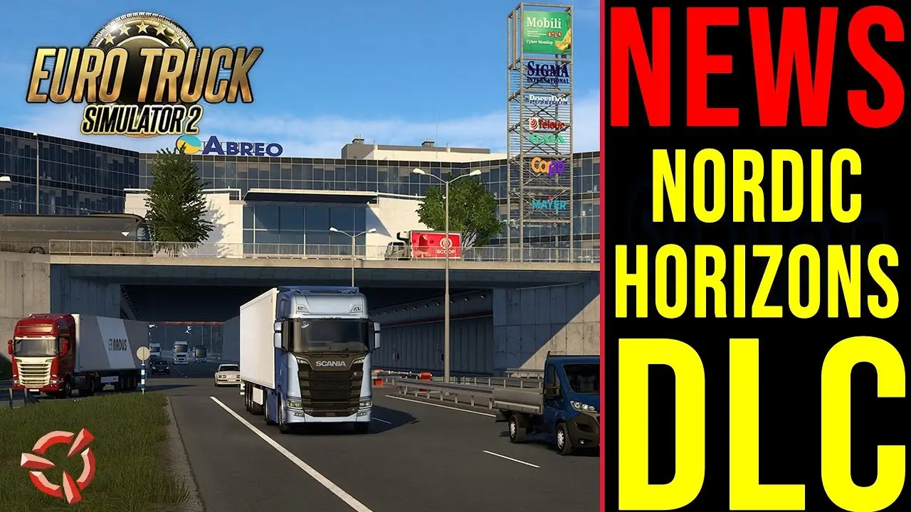 Nordic Horizons DLC: Rovaniemi city in ETS2