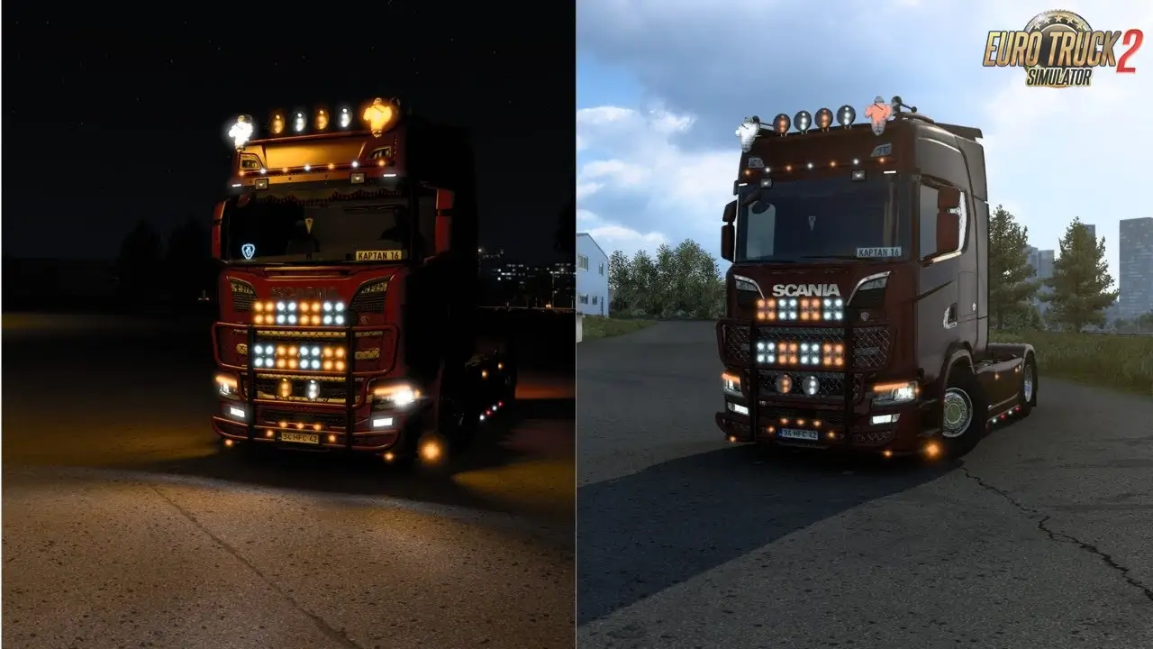 R.H Lightpack Mod v2.5 (1.50.x) for ETS2