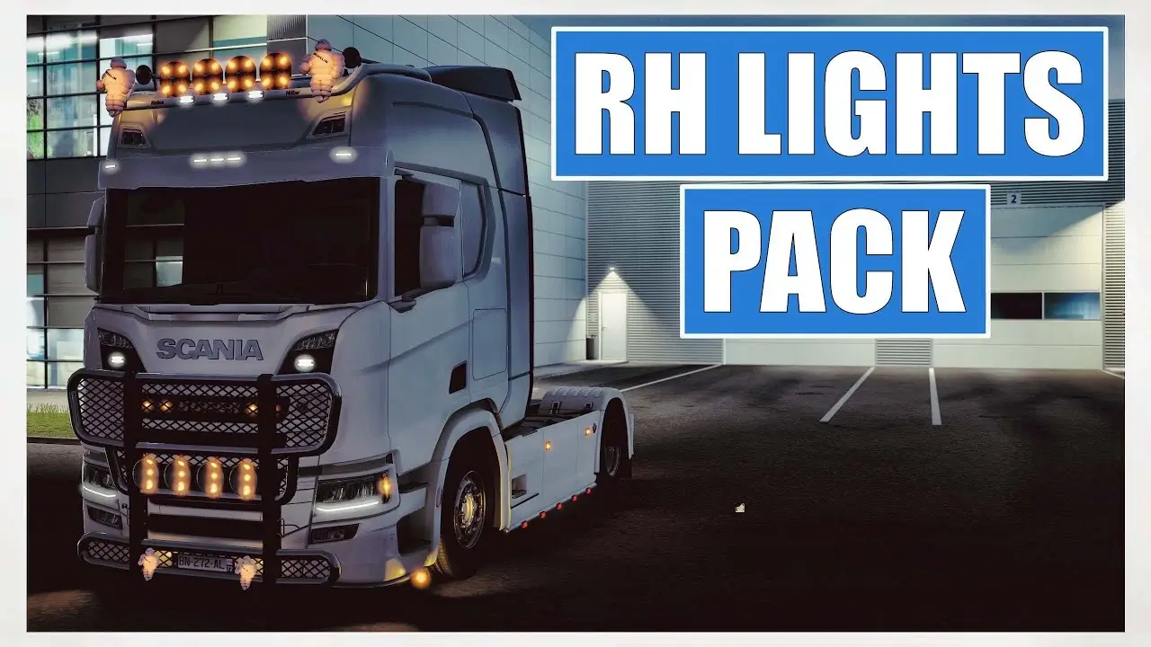 R.H Lightpack Mod v2.5 (1.50.x) for ETS2