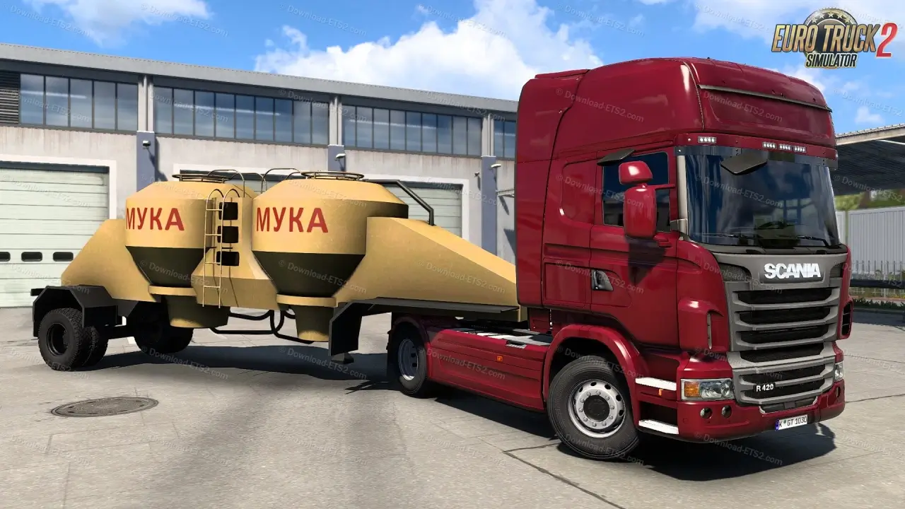 Russian Offroad Trailer Pack v2.1 By Koral (1.50.x) for ETS2