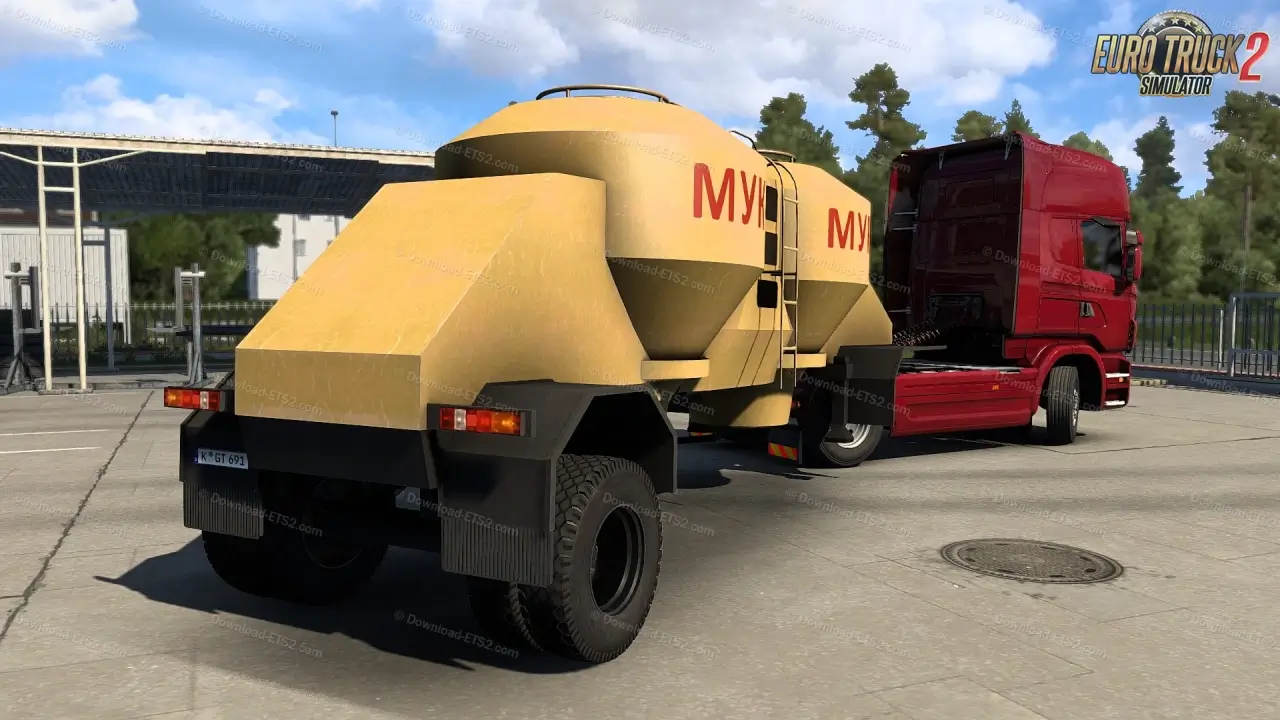 Russian Offroad Trailer Pack v2.1 By Koral (1.50.x) for ETS2