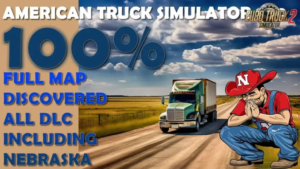 100% Explored Save Game Profile v1.54 (1.54.x) for ETS2