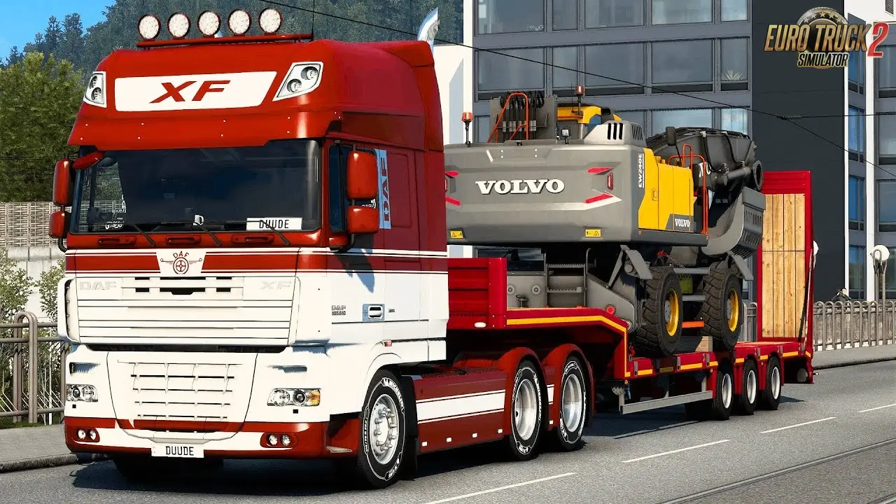 DAF XF 105 v7.17 Edit by vad&k (1.53.x) for ETS2