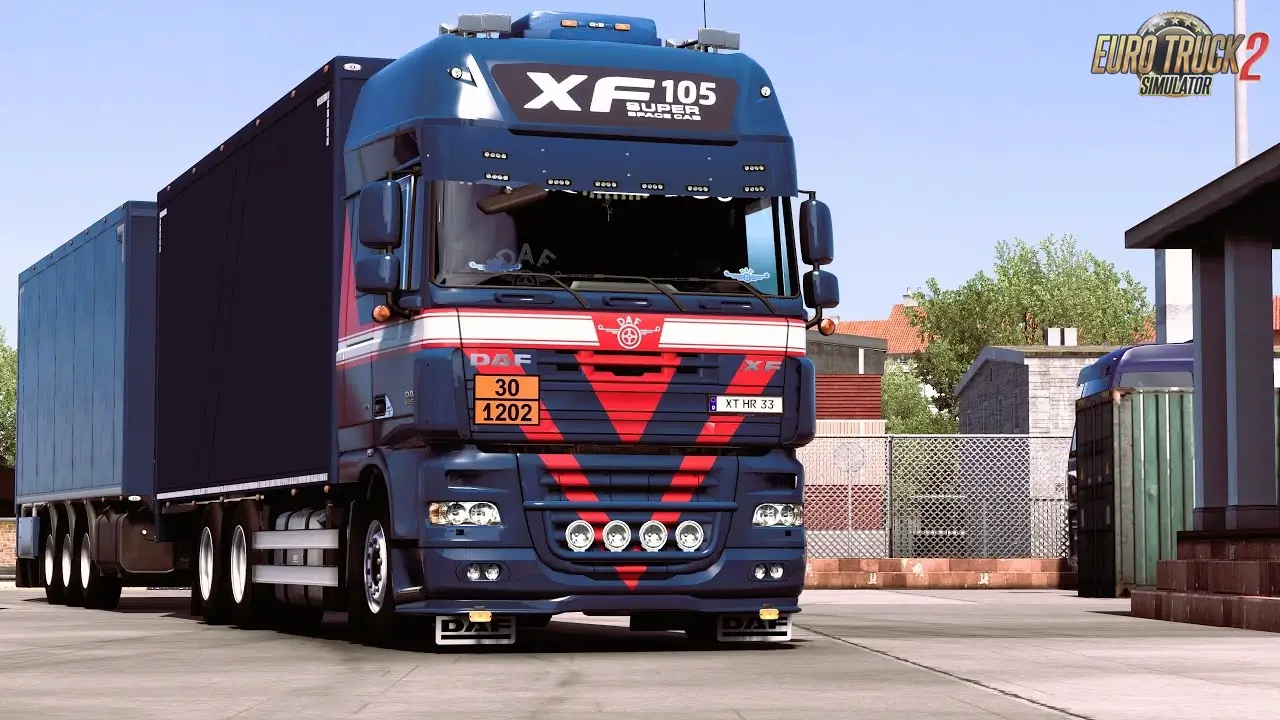 DAF XF 105 v7.18 Edit by vad&k (1.55.x) for ETS2