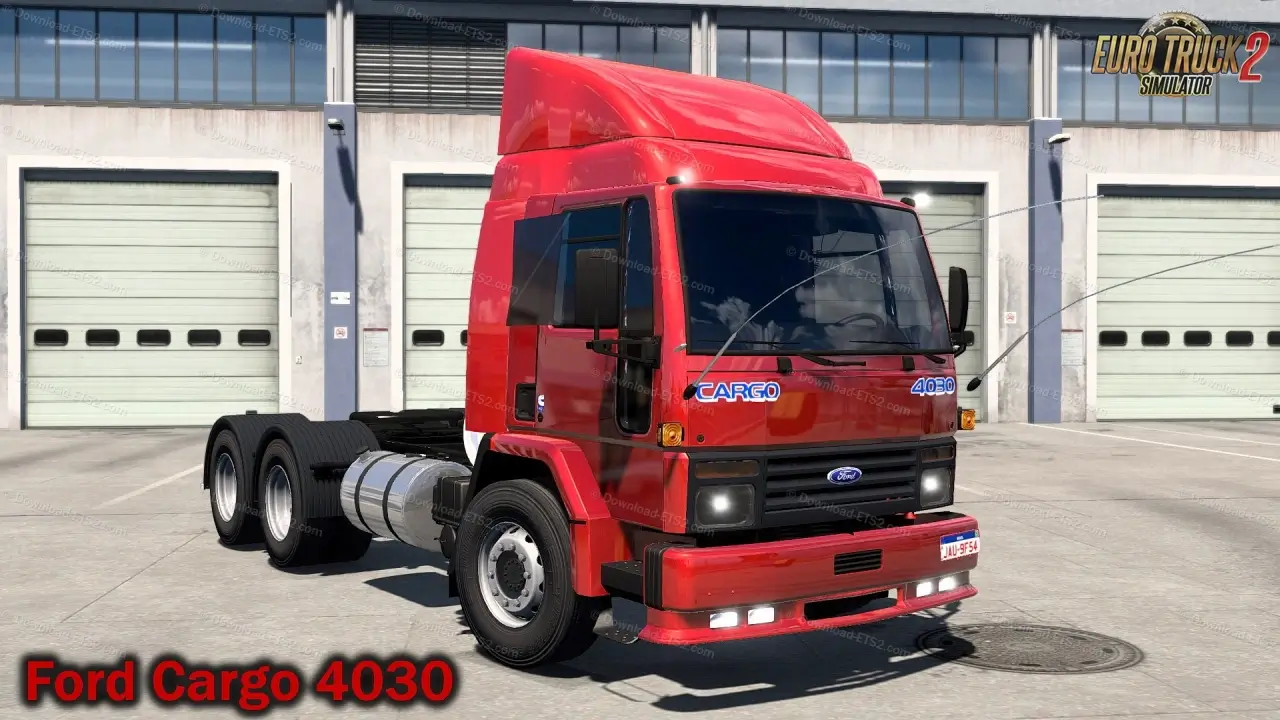 Ford Cargo 4030 Truck + Interior v1.1 (1.50.x) for ETS2