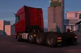 DAF 2025 & Wielton Trailer Scrap Master Update for ETS2