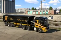 DAF 2025 & Wielton Trailer Scrap Master Update for ETS2