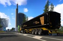 DAF 2025 & Wielton Trailer Scrap Master Update for ETS2