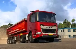 DAF 2025 & Wielton Trailer Scrap Master Update for ETS2