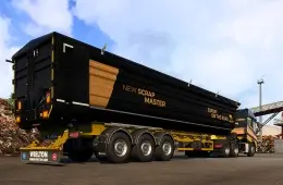 DAF 2025 & Wielton Trailer Scrap Master Update for ETS2