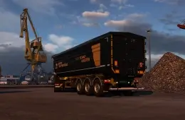 DAF 2025 & Wielton Trailer Scrap Master Update for ETS2