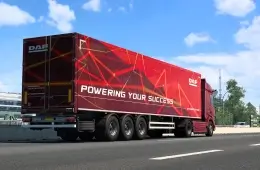 DAF 2025 & Wielton Trailer Scrap Master Update for ETS2