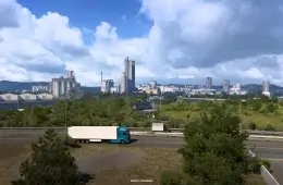 Greece DLC - Cement Plant in Thessaloniki in ETS2
