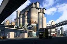 Greece DLC - Cement Plant in Thessaloniki in ETS2