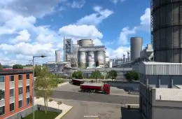 Greece DLC - Cement Plant in Thessaloniki in ETS2
