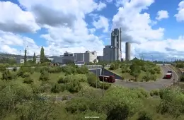 Greece DLC - Cement Plant in Thessaloniki in ETS2