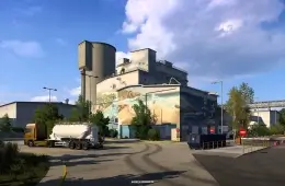 Greece DLC - Cement Plant in Thessaloniki in ETS2