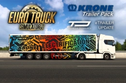KRONE Trailer Pack Update - Trailer Dynamics eTrailer for ETS2