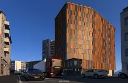 Nordic Horizons DLC - Bodø city in ETS2