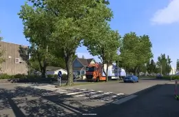 Nordic Horizons DLC - Bodø city in ETS2