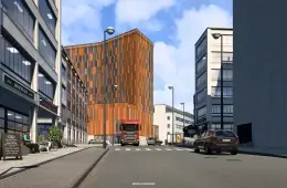 Nordic Horizons DLC - Bodø city in ETS2
