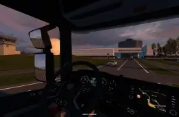 Nordic Horizons DLC - Bodø city in ETS2