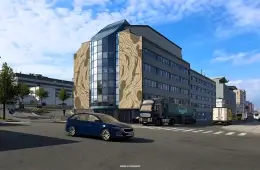 Nordic Horizons DLC - Bodø city in ETS2
