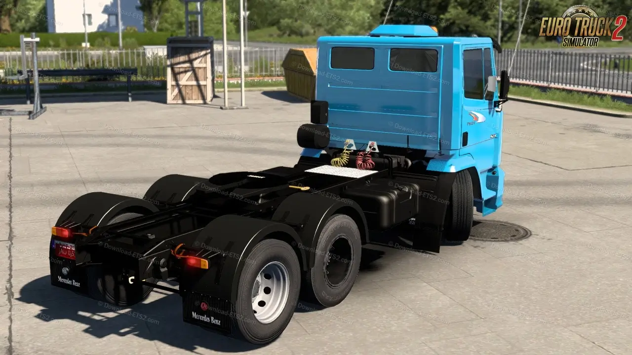 Mercedes-Benz 1720 Truck + Interior v1.1 (1.57.x) for ETS2