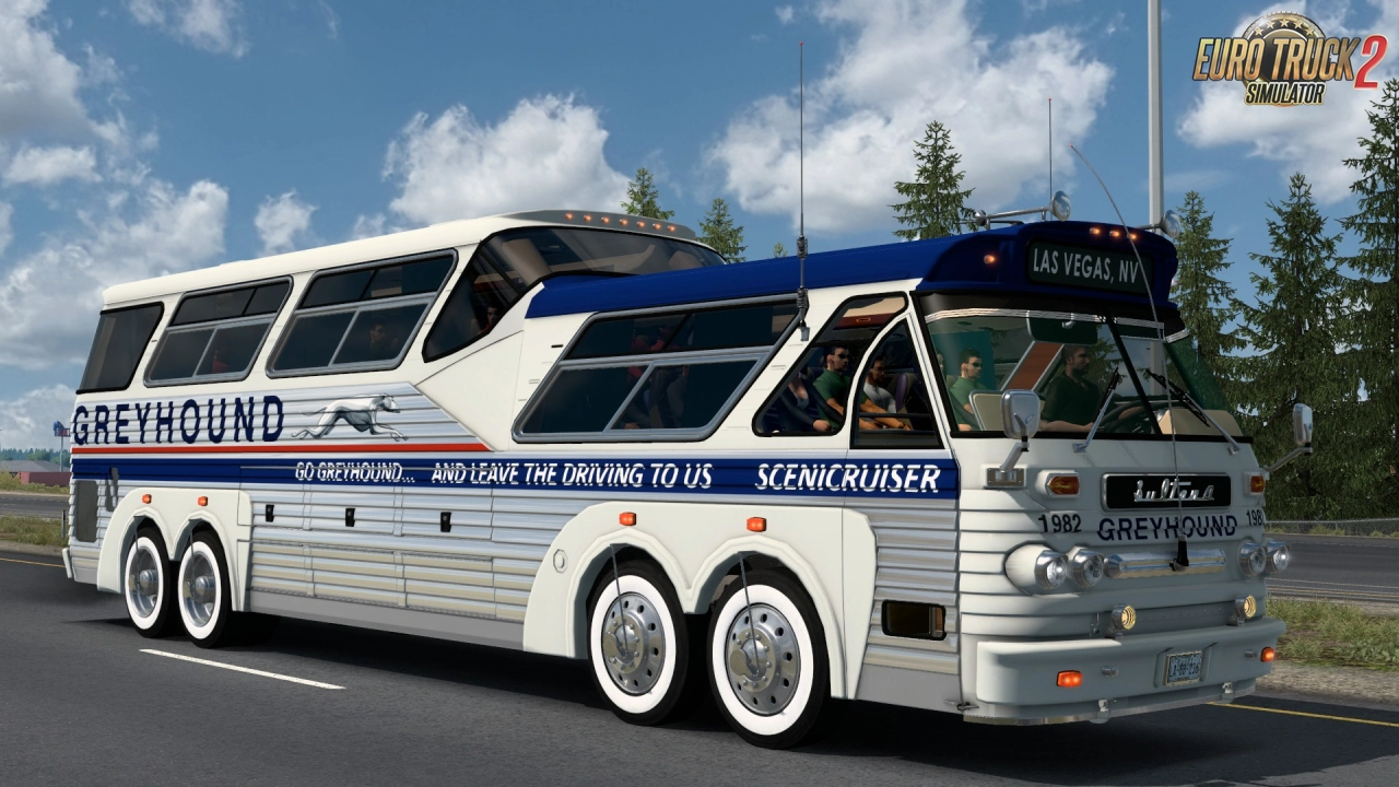 Sultana Imperial 1973 Bus + Interior v1.0 (1.51.x) for ETS2