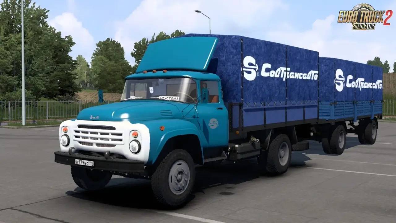 ZIL 130-131-133 + Interior v1.9 (1.52.x) for ETS2