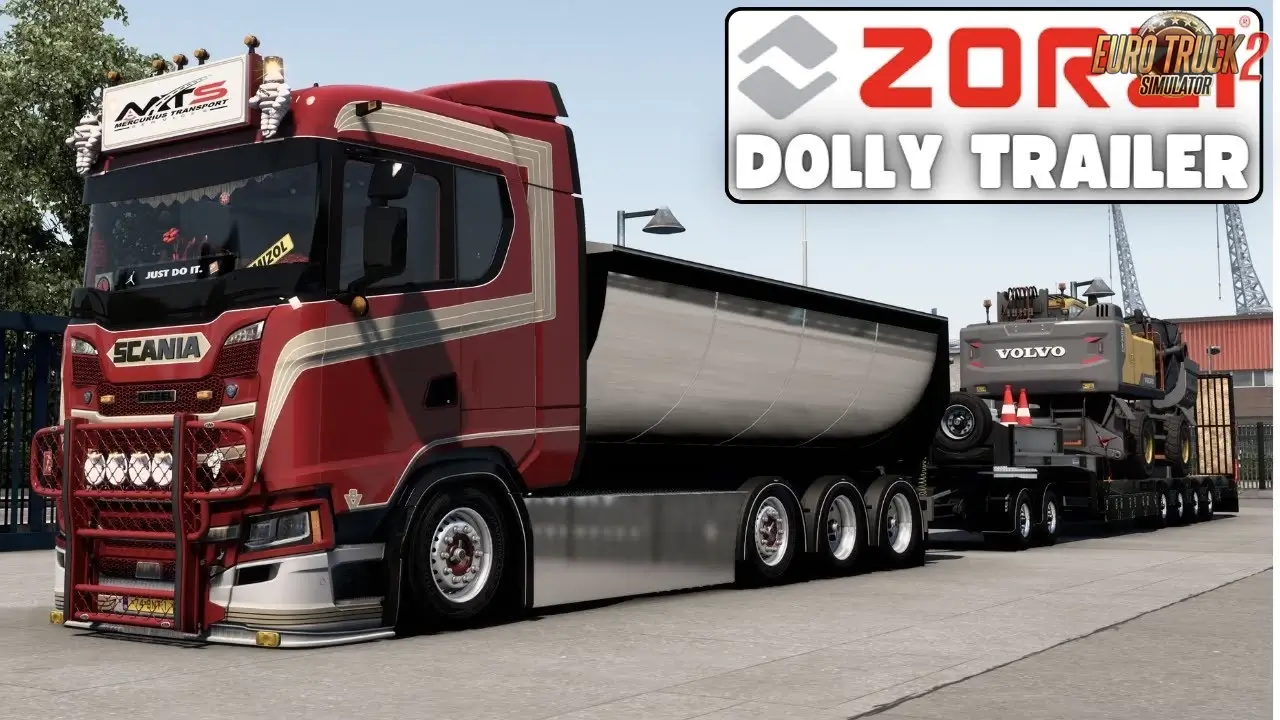 Zorzi Platform Trailer + Dolly v1.0 (1.50.x) for ETS2