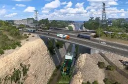 Greece DLC - Corinth Canal in Euro Truck Simulator 2