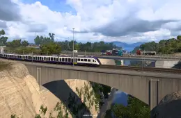 Greece DLC - Corinth Canal in Euro Truck Simulator 2
