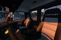 The Fifth Generation Cascadia in American Truck Simulator
