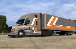 The Fifth Generation Cascadia in American Truck Simulator