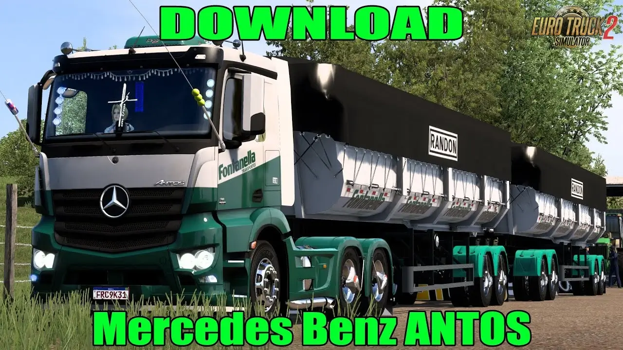 Mercedes-Benz Antos 2012 + Interior v1.5 (1.51.x) for ETS2
