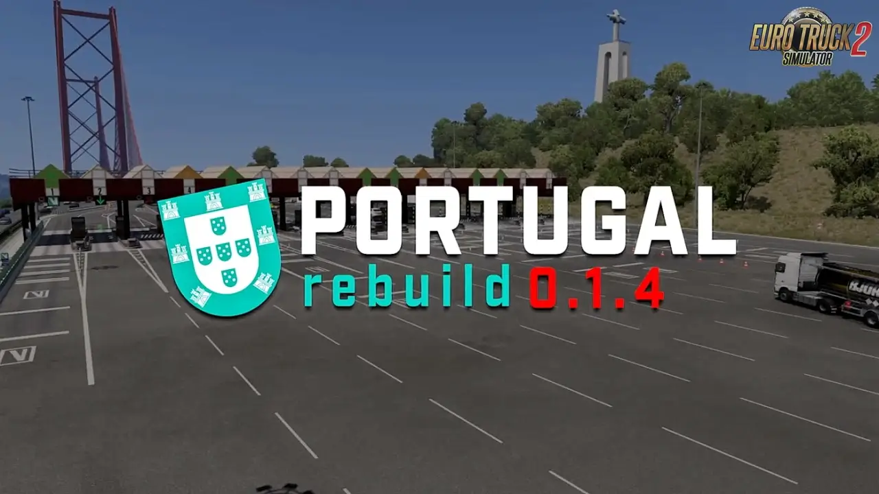 Portugal Rebuild Map v0.1.4 (1.51.x) for ETS2