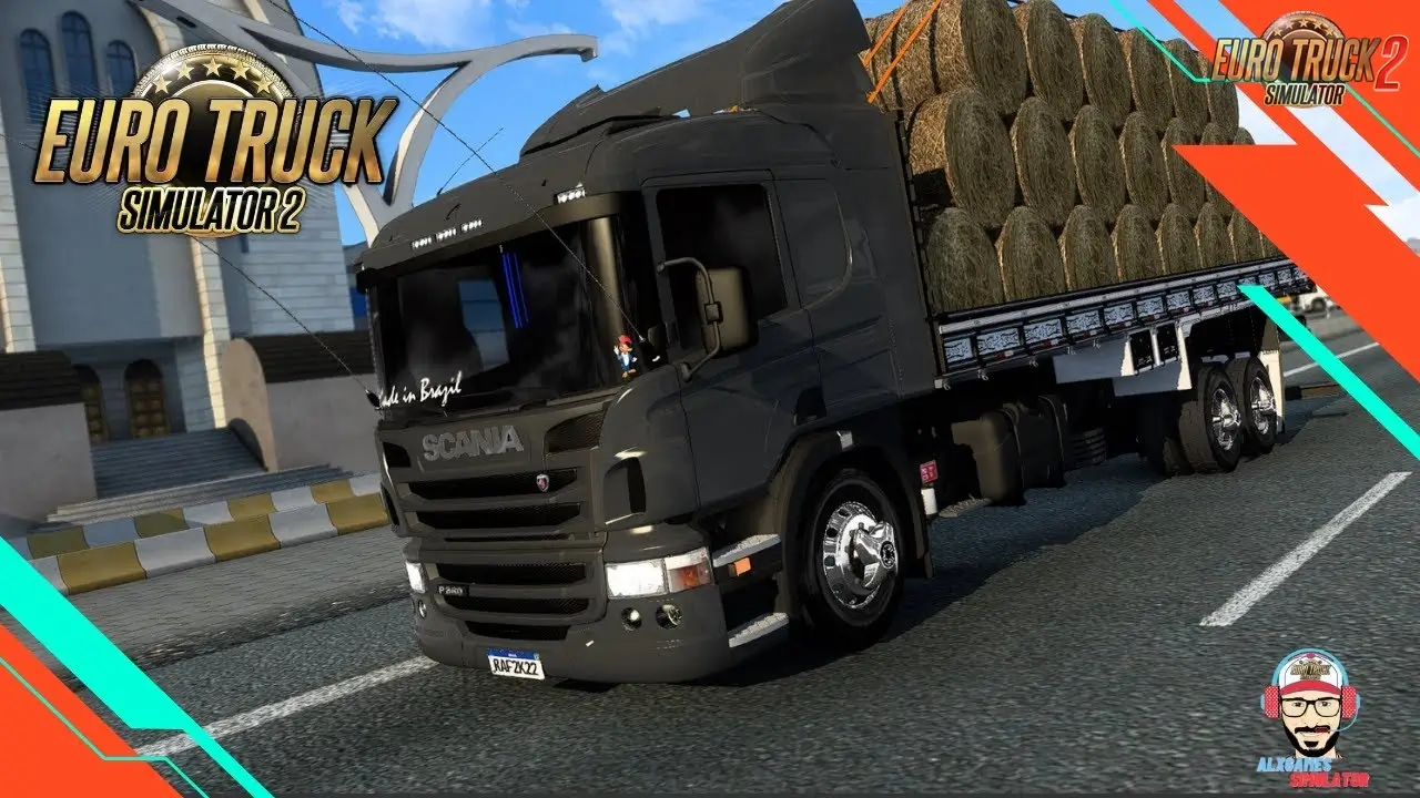 Scania P360 Truck + Interior v2.2 (1.53.x) for ETS2