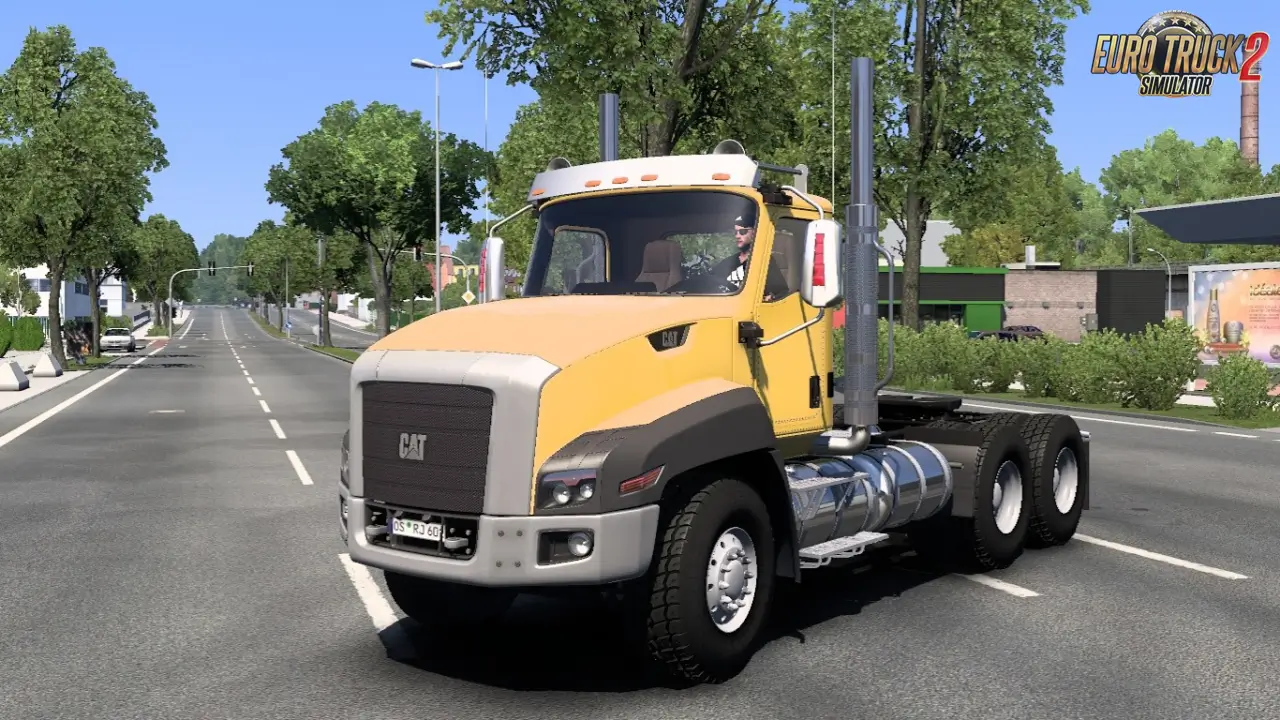 CAT CT660 Truck + Interior v2.3 (1.53.x) for ETS2