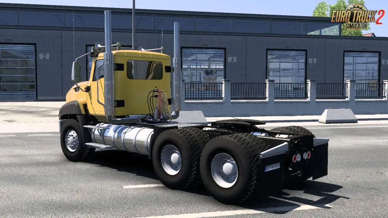 CAT CT660 Truck + Interior v2.3 (1.53.x) for ETS2