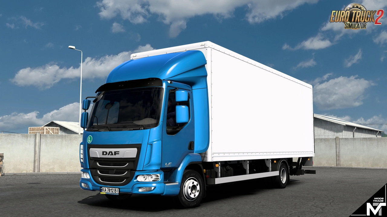 DAF LF Euro VI Truck + Trailer v4.0 (1.54.x) for ETS2