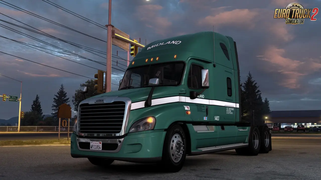 Freightshaker Cascadia 125 Truck v3.6.1 (1.59.x) for ETS2