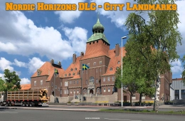 Nordic Horizons DLC - City Landmarks in ETS2